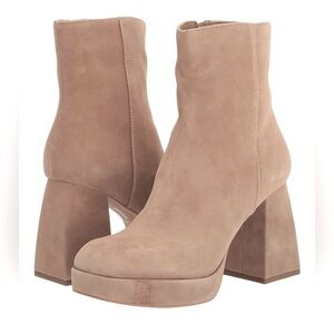Dolce Vita-Ulyses platform bootie-mushroom suede-size 8 Brand New